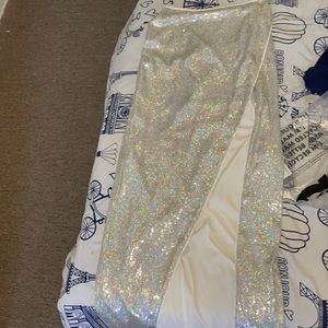 Sequin skirt